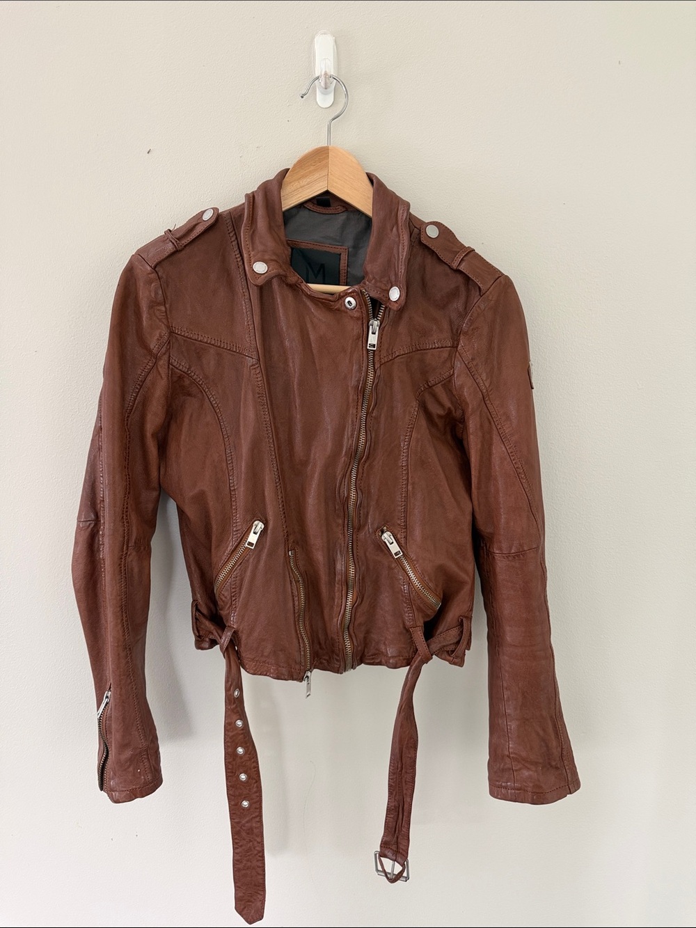 Women's Brown Leather Mauritius